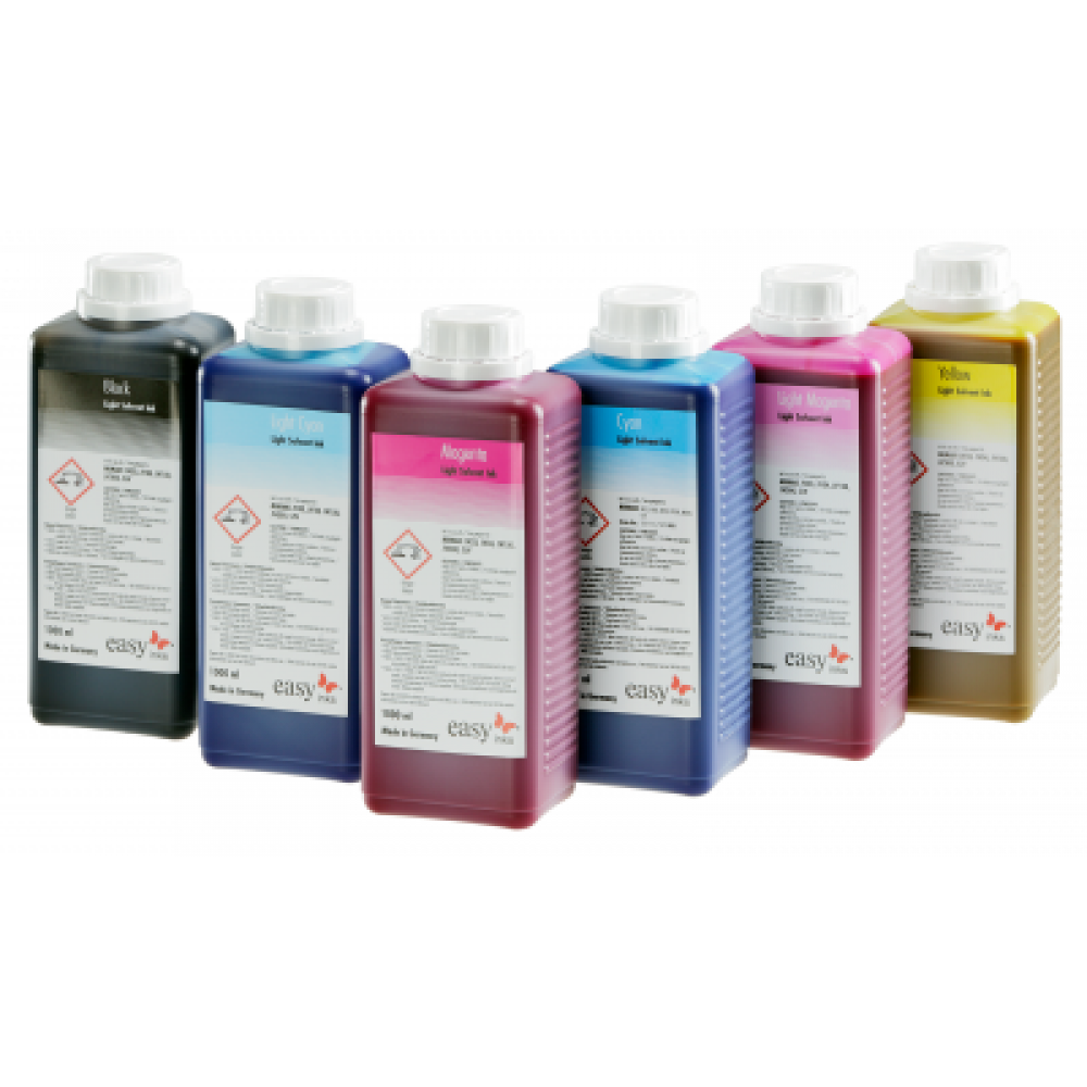 Easy SS21 Solvent Ink For Mimaki JV32, JV33, JV34, JV150, JV300, CJV, 1 Liter Bottle